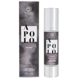 img_205705_9980cccf6f6bdb24bfb1c7c4e56ca13d_1 SECRETPLAY - LOÇÃO DE PELE  APOLO SILK PARA HOMENS 50 ML