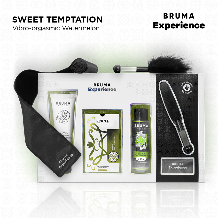 BRUMA XPERIENCE - KIT DOCE TENTAÇÃO MELANCIA VIBRO-ORGÁSMICA - Image 2