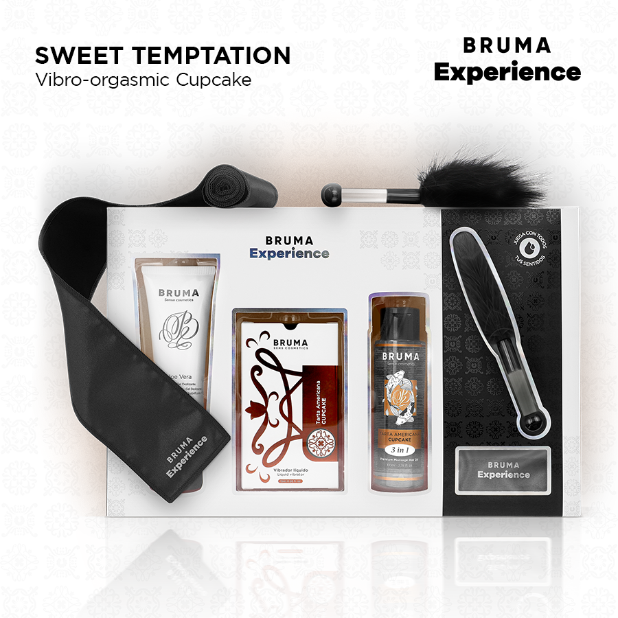 BRUMA XPERIENCE - KIT DOCE TENTAÇÃO BOLO AMERICANO VIBRO-ORGÁSMICO - Image 2