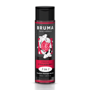 img_156411_1b205d1727a6d8a90869401551e2232f_1 BRUMA - ÓLEO DE MASSAGEM PREMIUM EFEITO CALOR SABOR MORANGO 3 EM 1 - 100 ML