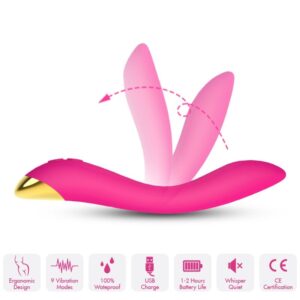 img_163169_14135577625ccc38fba74831a9401b07_1 ARMONY - FLAMINGO VIBRADOR MULTPOSIÇÃO FÚCSIA