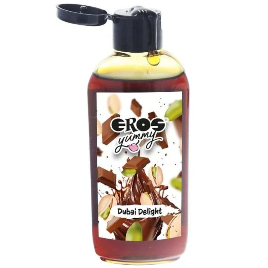 EROS - YUMMY DUBAI DELIGHT LUBRIFICANTE DE PISTACHE E CHOCOLATE 100 ML