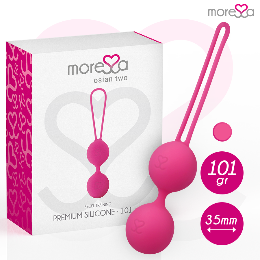 MORESSA - OSIAN DOIS SILICONE PREMIUM ROSA