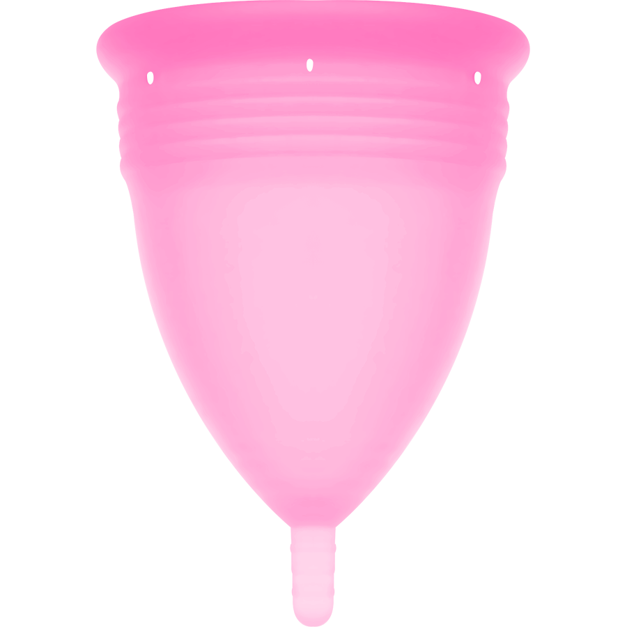 STERCUP - COPO MENSTRUAL DE SILICONE FDA ROSA - TAMANHO L - Image 2