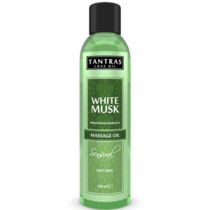 INTIMATELINE - TANTRAS LOVE OIL MUSK BRANCO 150 ML