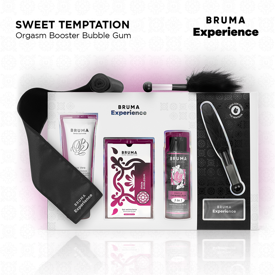 BRUMA XPERIENCE - KIT DE CHICLETE TENTAÇÃO COM POTENCIALIZADOR DE ORGASMO - Image 2