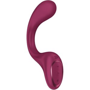 SATISFYER - G FOR GODDESS 2 RABBIT VIBRATOR BOTTLE BORDEAUX