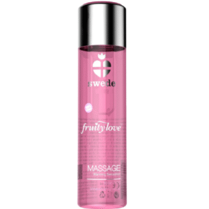 img_95073_091c3b94e51383100f80a42fa522a2b1_1 SWEDE - FRUITY LOVE EFEITO AQUECENTE ÓLEO DE MASSAGEM ESPUMANTE MORANGO VINHO 120 ML