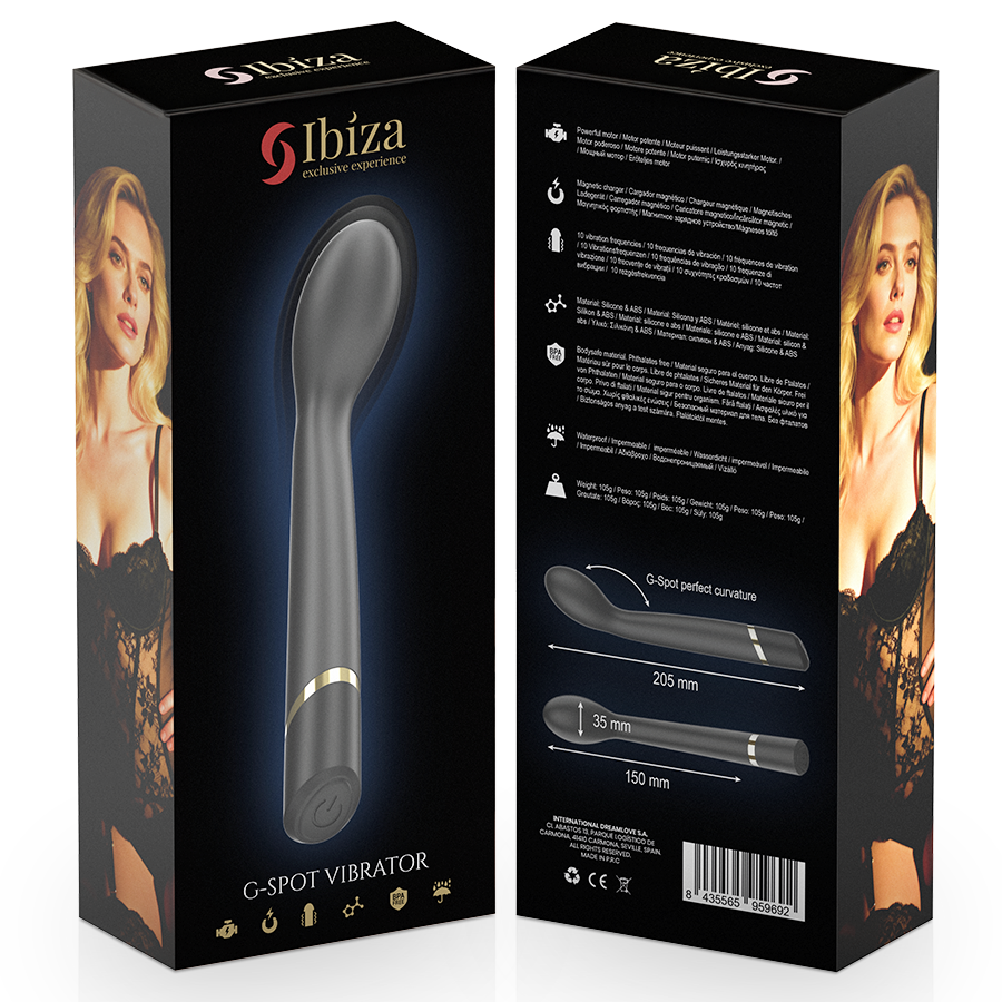 IBIZA - VIBRADOR DE PONTO G 10 VIBRAÇÕES RECARREGÁVEL - Image 3
