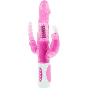 img_37002_908a94891800e3aa527a3a5b323f406f_1 BAILE - PRETTY BUNNY TRIPLO VIBRADOR ROTADOR