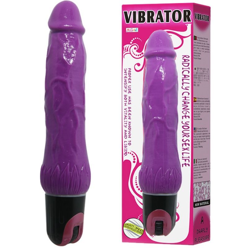 BAILE - VIBRADOR MULTIVELOCIDADE DAAPLY PLEASURE ROXO - Image 3