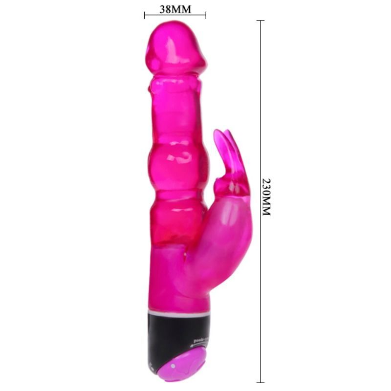 BAILE - VIBRADOR WAVES OF PLEASURE FANTASY COM COELHO LILS 23 CM - Image 3