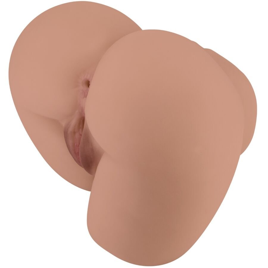 CRAZY BULL - BERNACE ASS VIBRADOR COM VAGINA REALISTA E ÂNUS CARNE CONTROLE REMOTO - Image 3