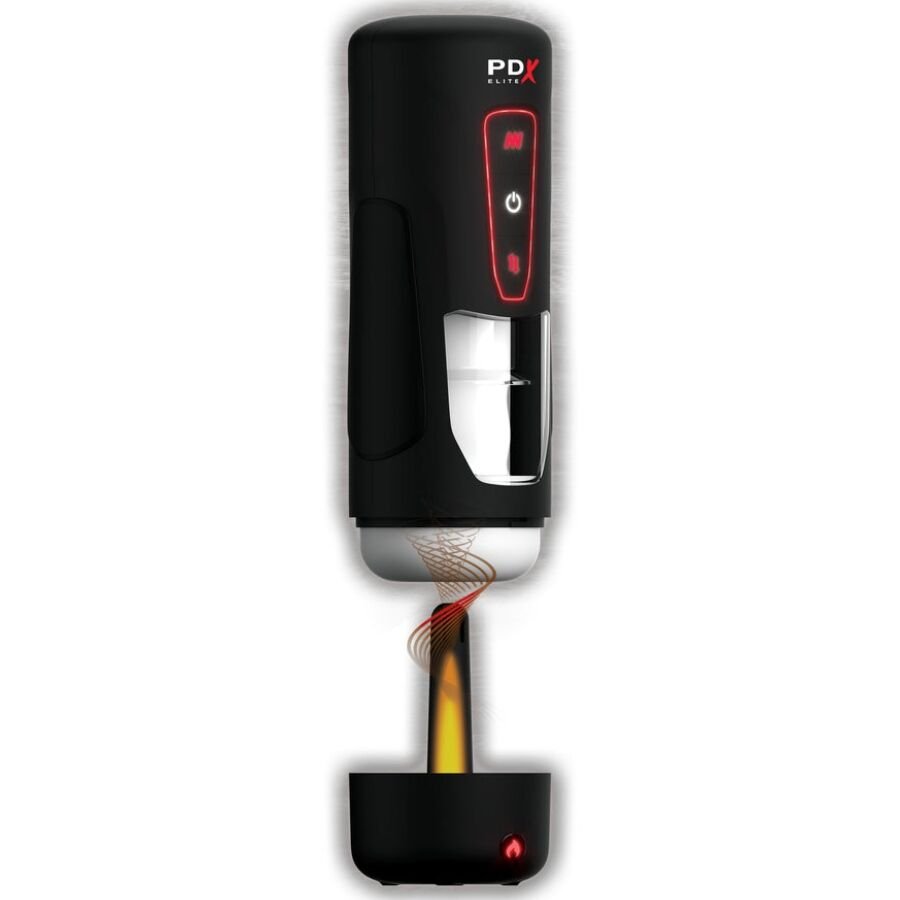 PDX ELITE - MASTURBADOR AUTOMÁTICO MILK ME HOTTER COM VIBRAÇÃO DE EFEITO DE CALOR E IMPULSÃO - Image 2