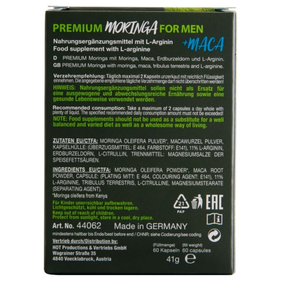 HOT - MORINGA BONÉS PARA HOMENS 60 UNIDADES - Image 3