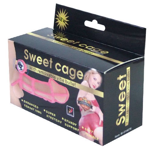 BAILE - CAPA E ANEL DE SILICONE DOCE 10 RITMOS PARA O PÊNIS ROSA - Image 2