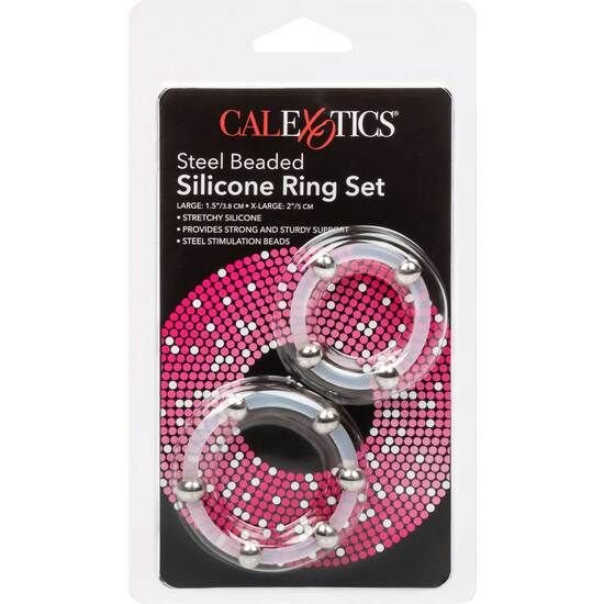 CALEXOTICS - CONJUNTO DE ANÉIS DE SILICONE COM FRESAS DE AO - Image 3