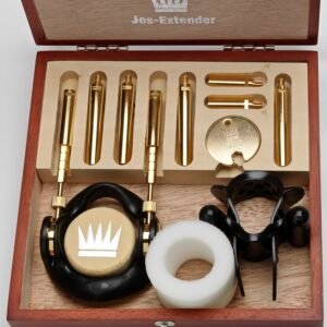 JES- EXTENDER - AUMENTO DO PÊNIS BANHADO A OURO