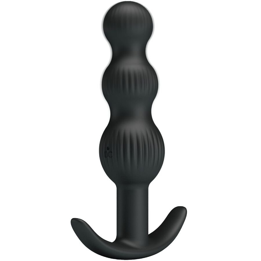 PRETTY LOVE - VIBRADOR ANAL SIDNEY 10 VIBRAÇÕES PRETO - Image 2