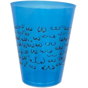 DIABLO PICANTE - COPO AZUL 500 ML COM SEIOS NEGROS