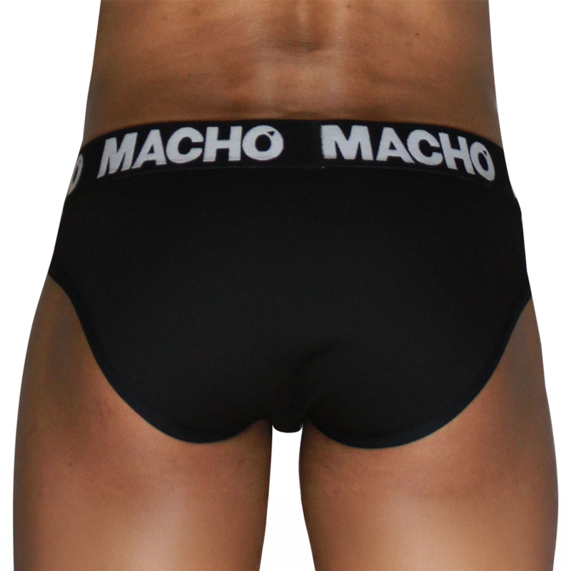 MACHO - MCH007 SLIP CLÁSSICO PRETO + PRETO L - Image 3