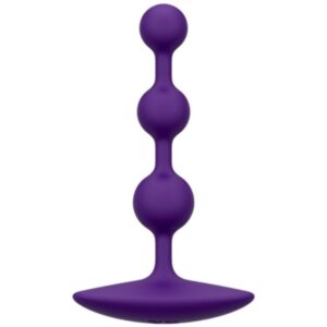 ROMP - AMP CONTAS ANAL DE SILICONE FLEXÍVEIS ROXAS 12,5 CM ROXAS