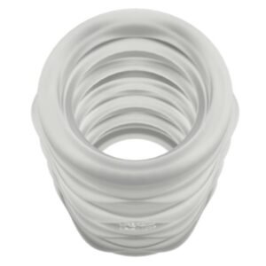 ROMP - MOSH MASTURBADOR MASCULINO TRANSPARENTE COM BAINHA REVERSÍVEL DE 6 CM