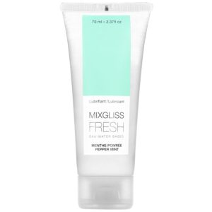 img_28087_61c4414ab2b115455fcc4b9585712d90_1 MIXGLISS - LUBRIFICANTE BASE DE GUA EFEITO FRIO SABOR MENTA 70 ML