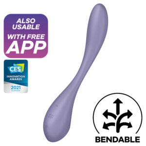 img_131769_6ba00d7e9096cbb41b495be8066c805a_1 SATISFYER - MULTI VIBRADOR G-SPOT FLEX 5 LILS
