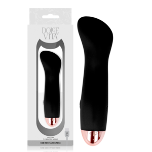 img_141844_02416dca059acabfffa73d982e51f7ce_1 DOLCE VITA - VIBRADOR RECARREGÁVEL ONE BLACK 10 SPEED