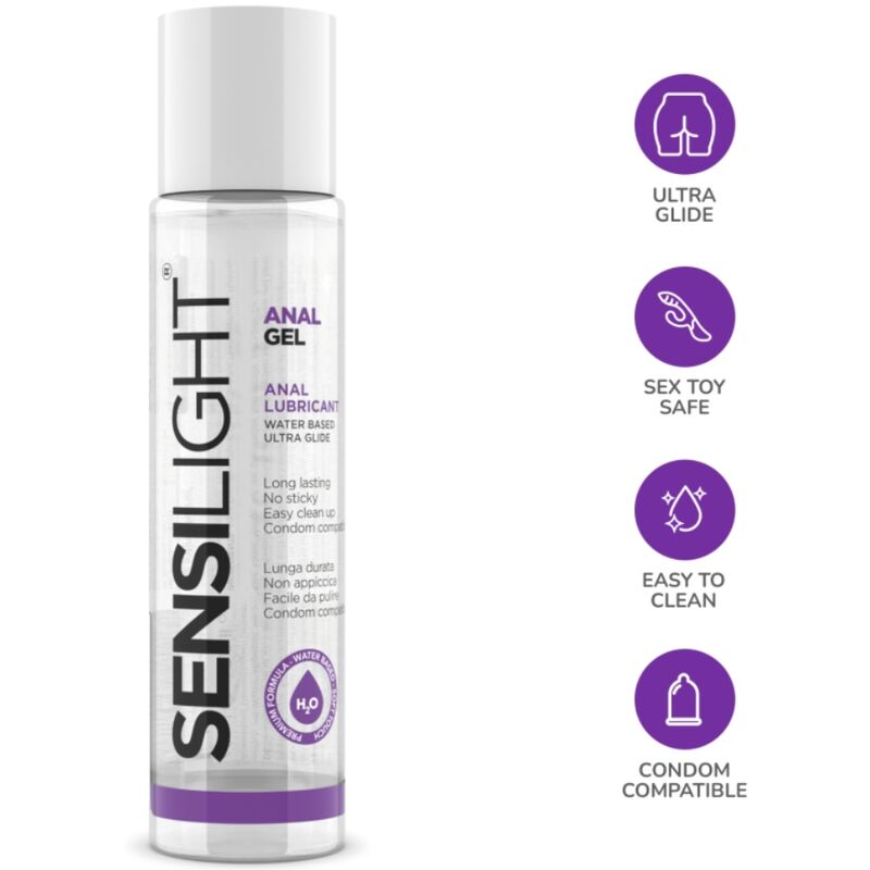 INTIMATELINE - GEL ANAL DESLIZANTE SENSILIGHT 60 ML - Image 2