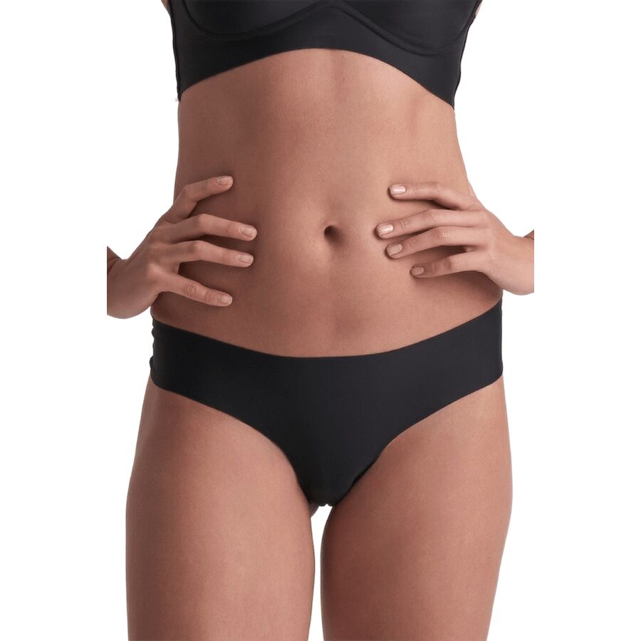 BYE-BRA - PACK 2 TANGAS INVISIBLES BEIGE Y NEGRO TALLA S - Image 3