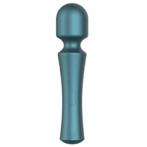 ROMP - PRESTO MINI WAND VIBRATOR COM CABEÇA FLEXÍVEL VERDE