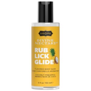 KAMASUTRA - LUBRIFICANTE DE COCO E ABACAXI DIVINE NECTARS 150 ML